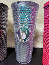 Load image into Gallery viewer, 24oz Rock'n The Mountain Studded Tumblers
